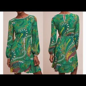Anthropologie Janis Dress in Green by Maeve